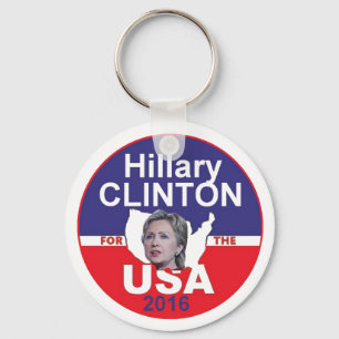 Llavero Hillary 2016 Keychain