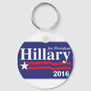 Llavero Hillary Clinton para el presidente 2016