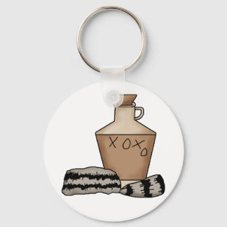 Llavero hillbilly jug y gorra