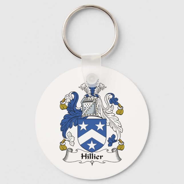 Llavero Hillier Family Crest (Anverso)