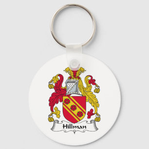 Llavero Hillman Family Crest