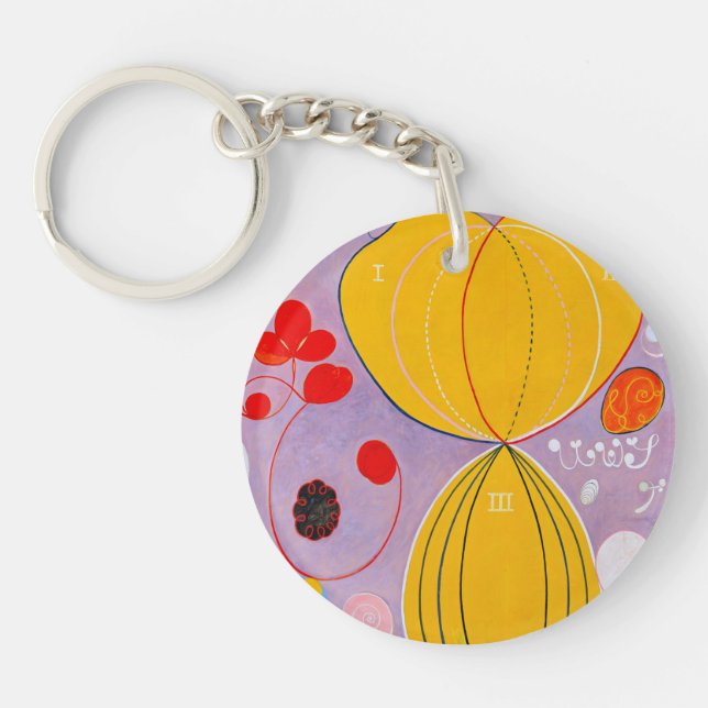 Llavero Hilma af Klint - El número 7 más grande (Frente)