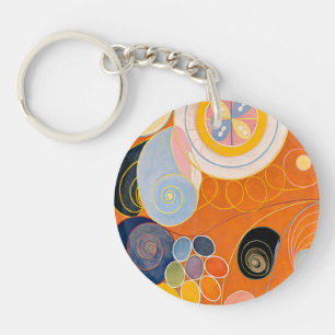 Llavero Hilma af Klint - Los Diez Más Grandes, No. 3,Juven