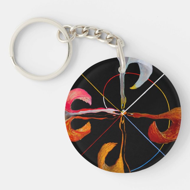 Llavero Hilma af Klint - The Swan No. 7 (Frente)