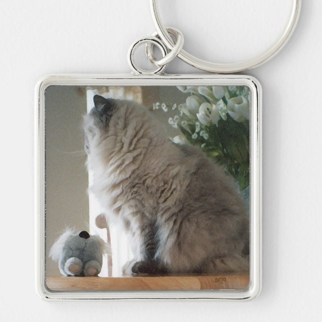 Llavero Himalayan Persian Cat (Frente)