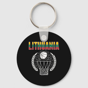 Llavero Hinchas de Bysketbyll de Lituania Jersey Deporte l