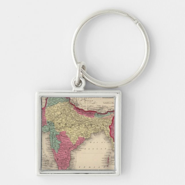 Llavero Hindostán o India británica (Frente)