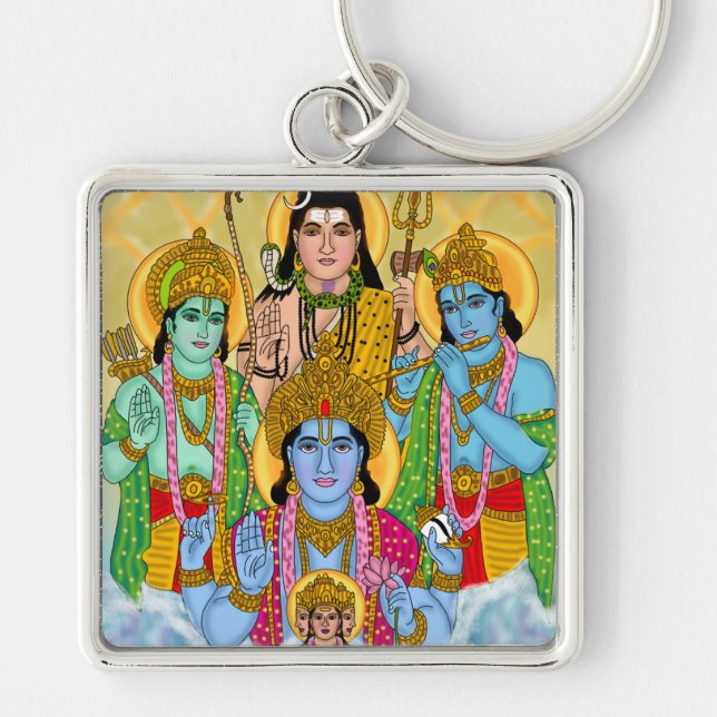 Llavero Hindu Gods Keychain (Frente)