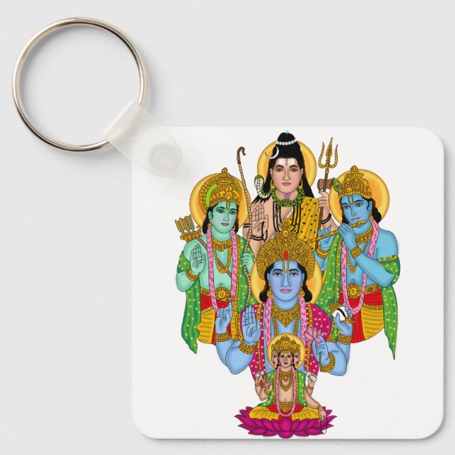 Llavero Hindu Gods Keychain (Anverso)