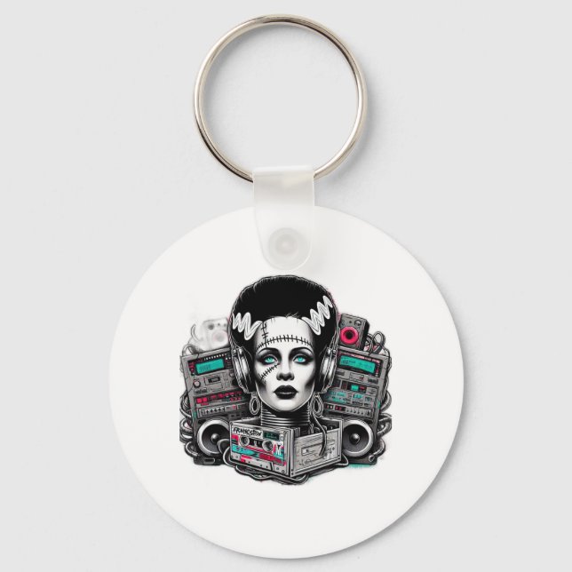 Llavero Hip Hop Bride De Frankenstein (Anverso)