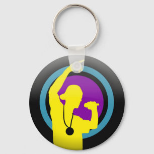 Llavero Hip Hop Keychain