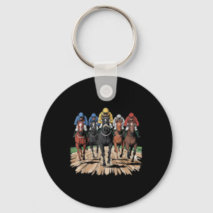 Llavero Hípica Carreras Jockey Racer Derby Regalos Hombres