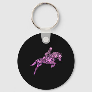 Llavero Hípica Chica Caballo viajando mujeres