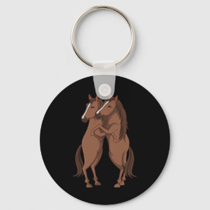 Llavero Hípicas Chicas Mujeres Caballo
