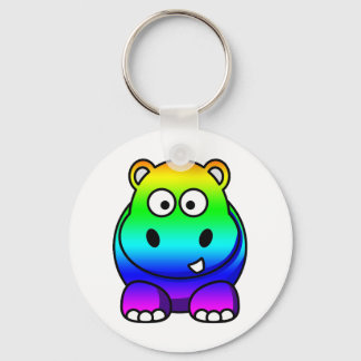 Llavero Hipo arcoiris multicolor