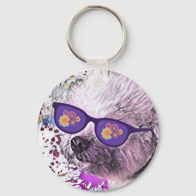 Llavero Hippie 'Chon el Bichon  (Anverso)