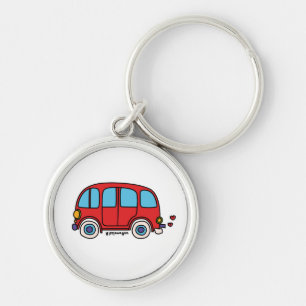 Llavero hippie van