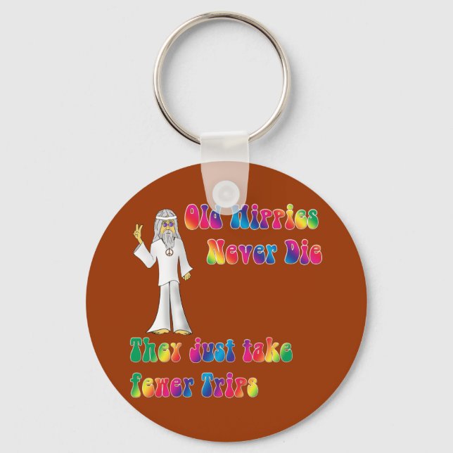 Llavero Hippies antiguos (Anverso)