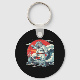 Llavero Hippo de Kickboxing Artes Marciales Karate Jiu-Jit