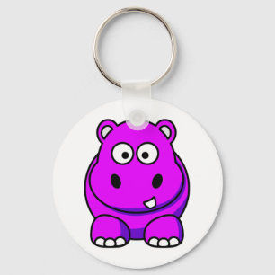 Llavero Hippo Pink