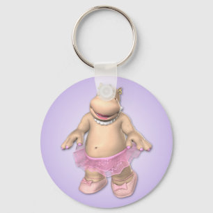 Llavero Hippo Tutu Keychain