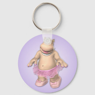 Llavero Hippo Tutu Keychain