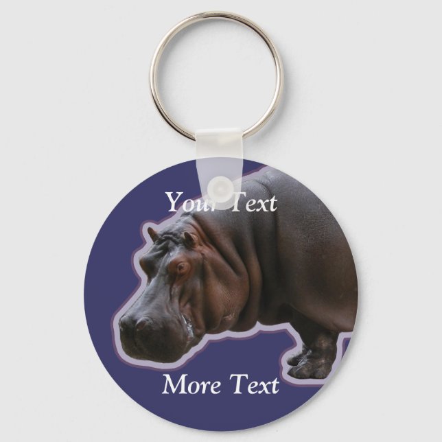 Llavero Hippopótamo Keychain (Anverso)