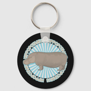 Llavero Hippopotamus clásico