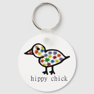Llavero Hippy Chick