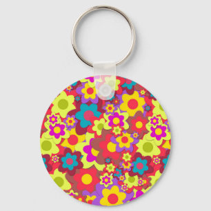 Llavero Hippy de Flower Power 60