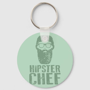 Llavero Hipster Chef