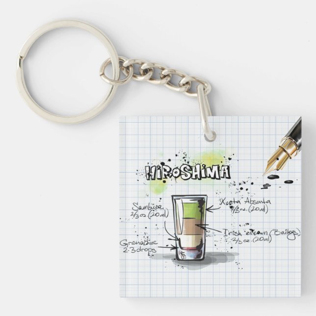 Llavero Hiroshima Keychain (Frente)