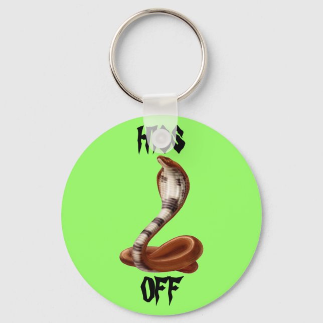 LLAVERO HISS OFF KEY CHAIN (Anverso)