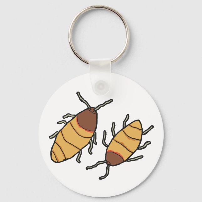 Llavero Hissing Cockroach (Anverso)