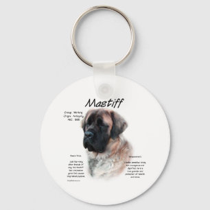 Llavero Historia de Apricot Fluffy Mastiff