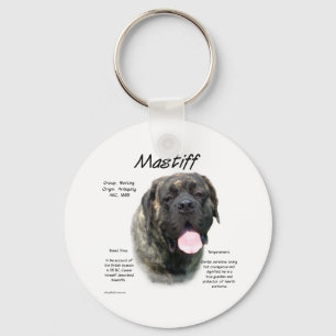 Llavero Historia de Brindle Mastiff