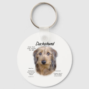 Llavero Historia de Dachshund con cable