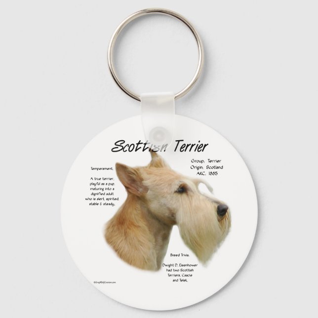 Llavero Historia de Wheaten Scottie (Anverso)