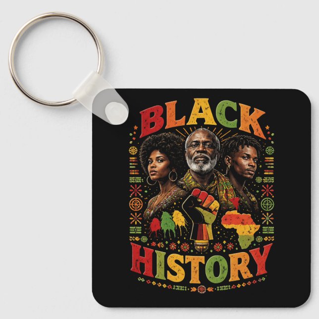 Llavero Historia Negra (Anverso)