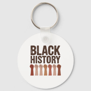 Llavero Historia Negra Orgulloso Afroamericano Afro Negro 