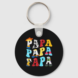 Llavero Historia Papa Toy Boy Historia Papá Padres Día Tee