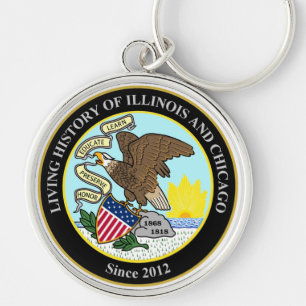 Llavero Historia viva de Illinois y del grupo Chicago®