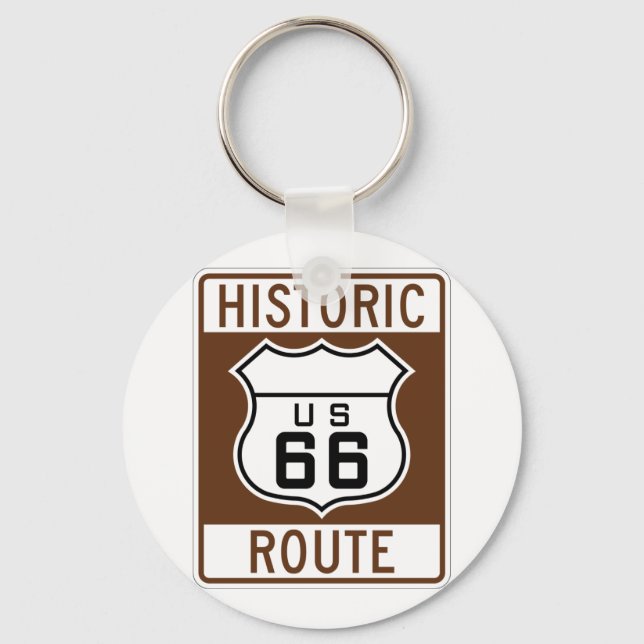 Llavero Historic Arizona US Route 66 (Anverso)