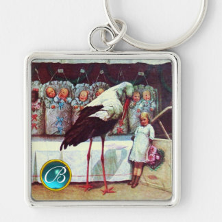 LLAVERO HISTORIETA DE NIÑO CHICO DUCHA GEM MONOGRAM