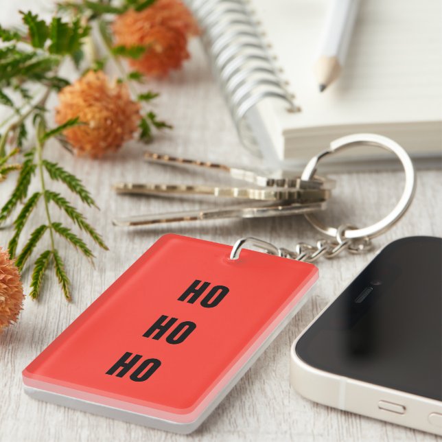 Llavero Ho Ho Ho (Frente Derecha)