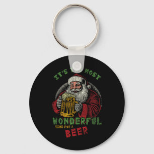 Llavero Ho Ho Ho Holy Necesito Una Cerveza Graciosa Santa 