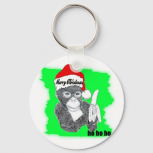 Llavero ho ho ho NEGOCIO de ALGÚN MONEKY EN EL TIEMPO de