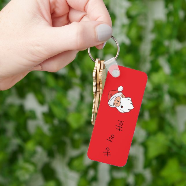 Llavero Ho ho ho santa clause  (Mano)