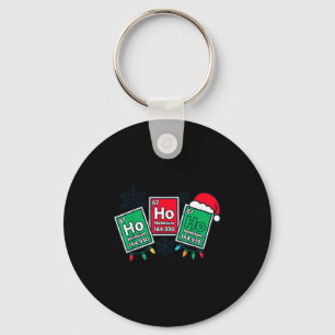 Llavero Ho Ho Profesor de Ciencia Divertido Navidad Químic