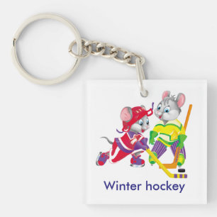 Llavero hockey